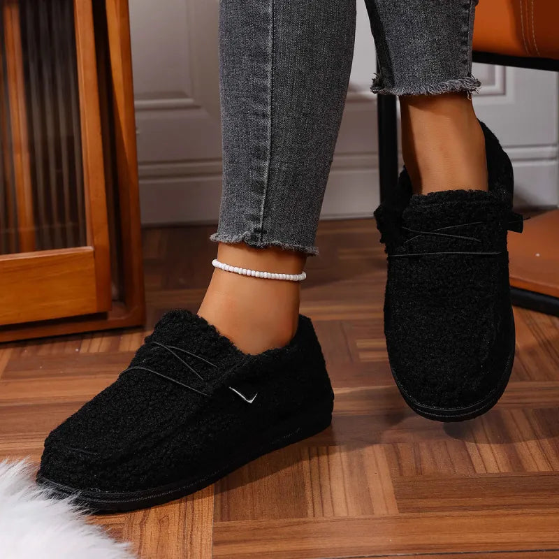 Zyvanna Cozy Teddy Slippers – Plush, Cloud-Like Comfort for Cold Weather | Indoor & Outdoor Wear | Unisex