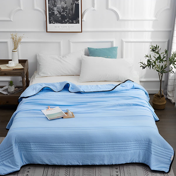 Soft & Lightweight Summer Blanket – Breathable Throw for Bed & Sofa, Available in Multiple Colors