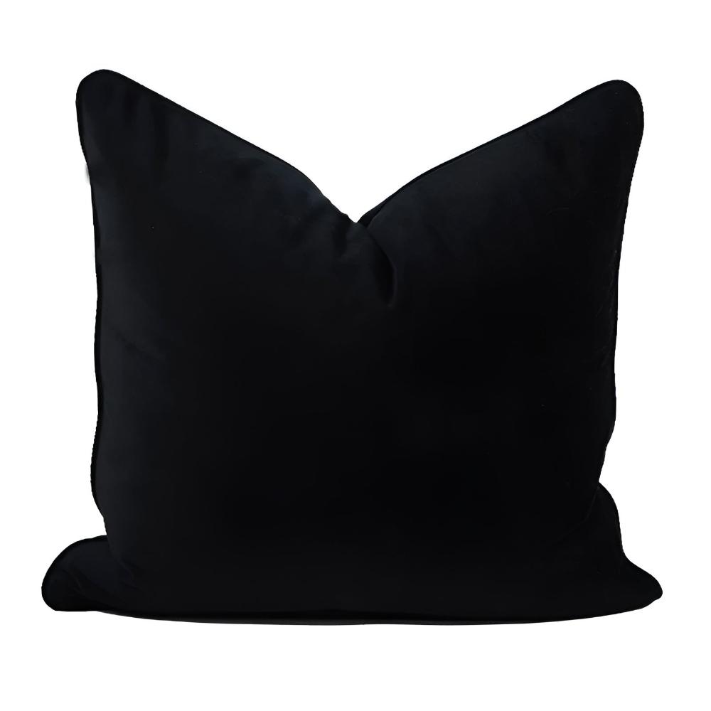 Luxury Velvet Cushion Cover – Soft Flannel Decorative Throw Pillow for Sofa, Bed, or Chair – Available in Multiple Colors