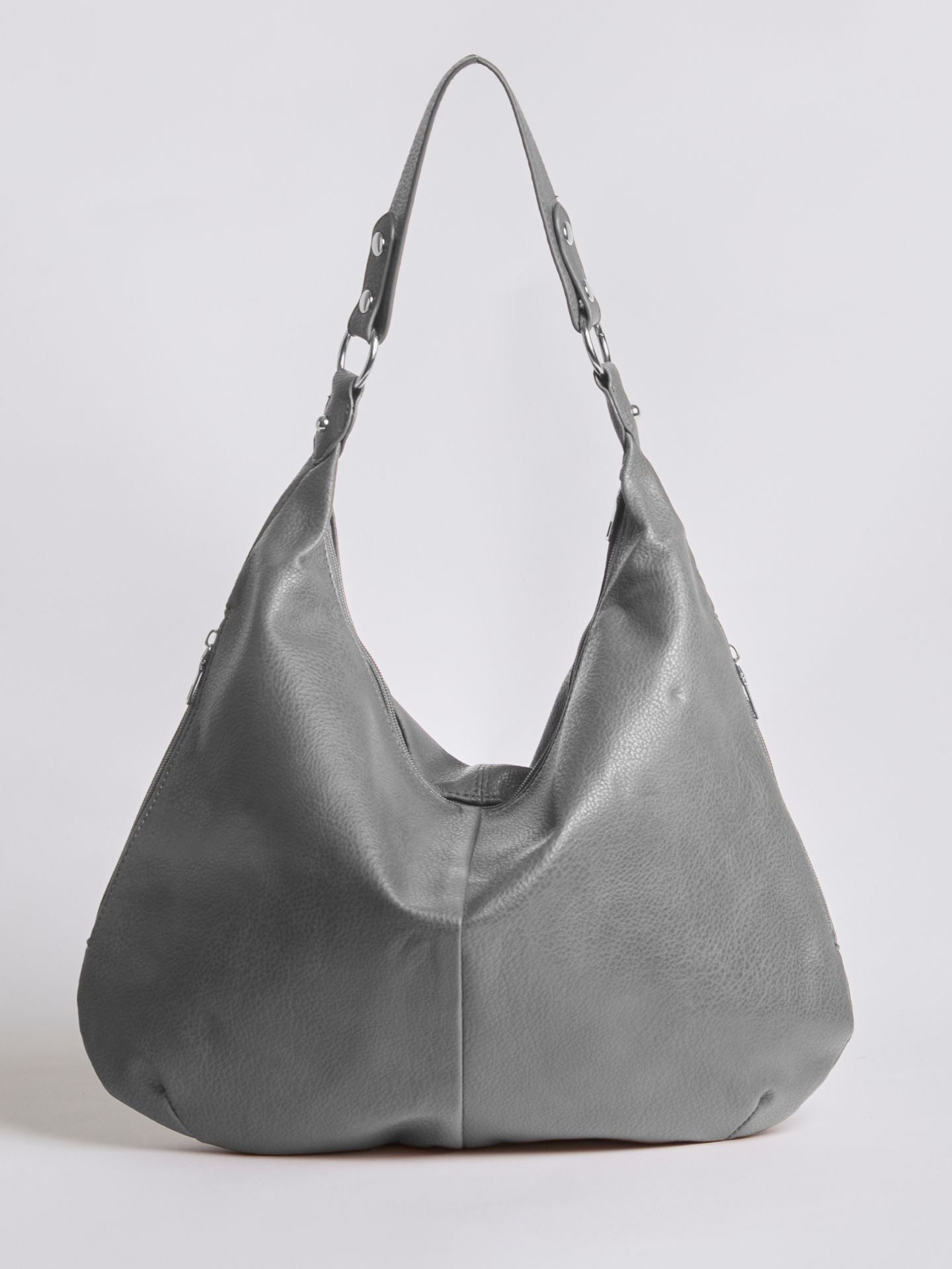 Spacious Shoulder Bag – Vegan Leather