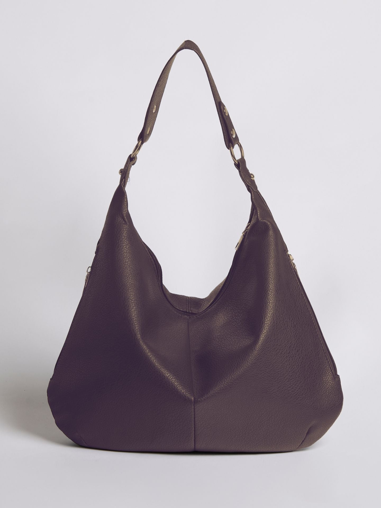 Spacious Shoulder Bag – Vegan Leather