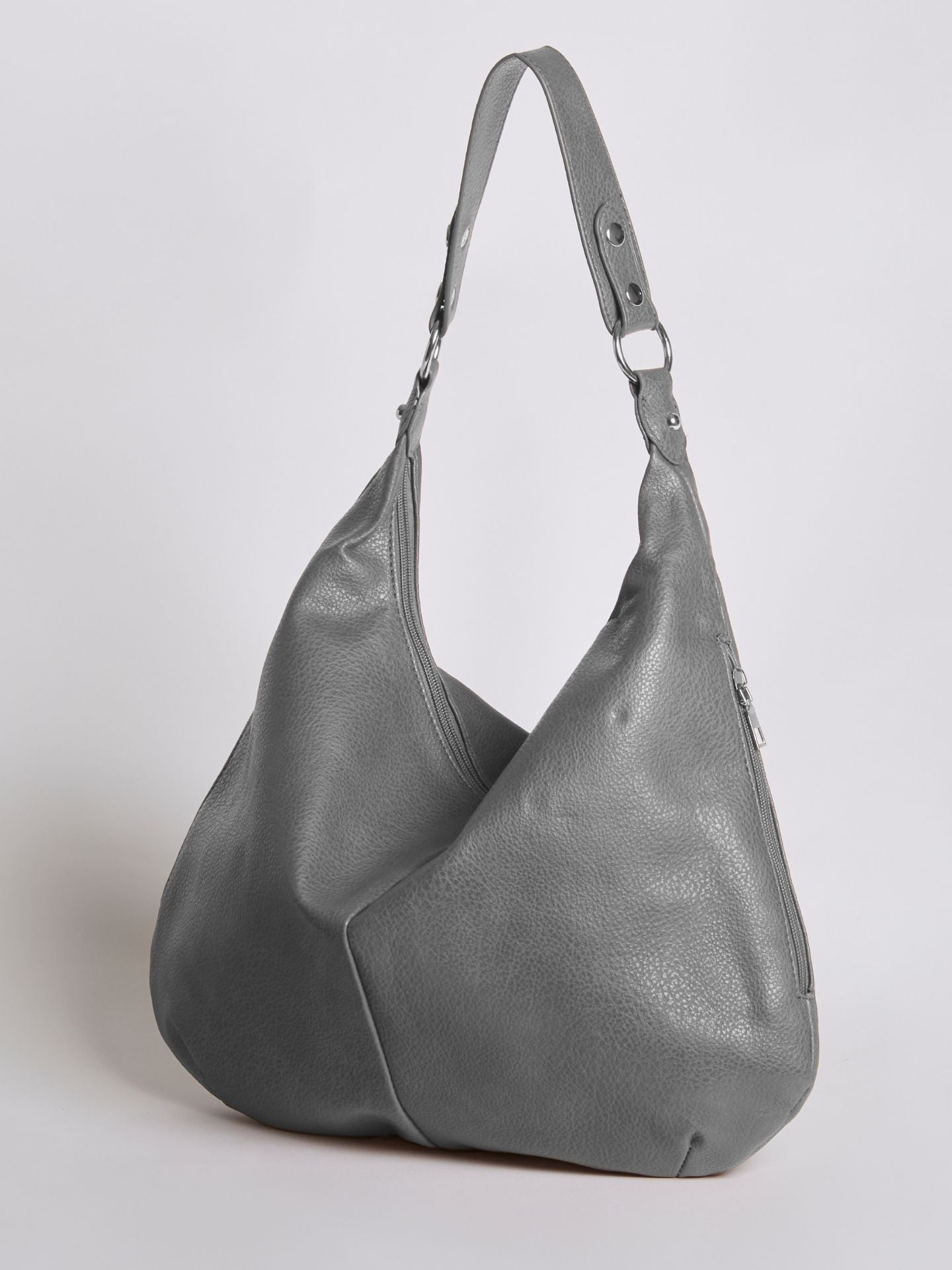 Spacious Shoulder Bag – Vegan Leather