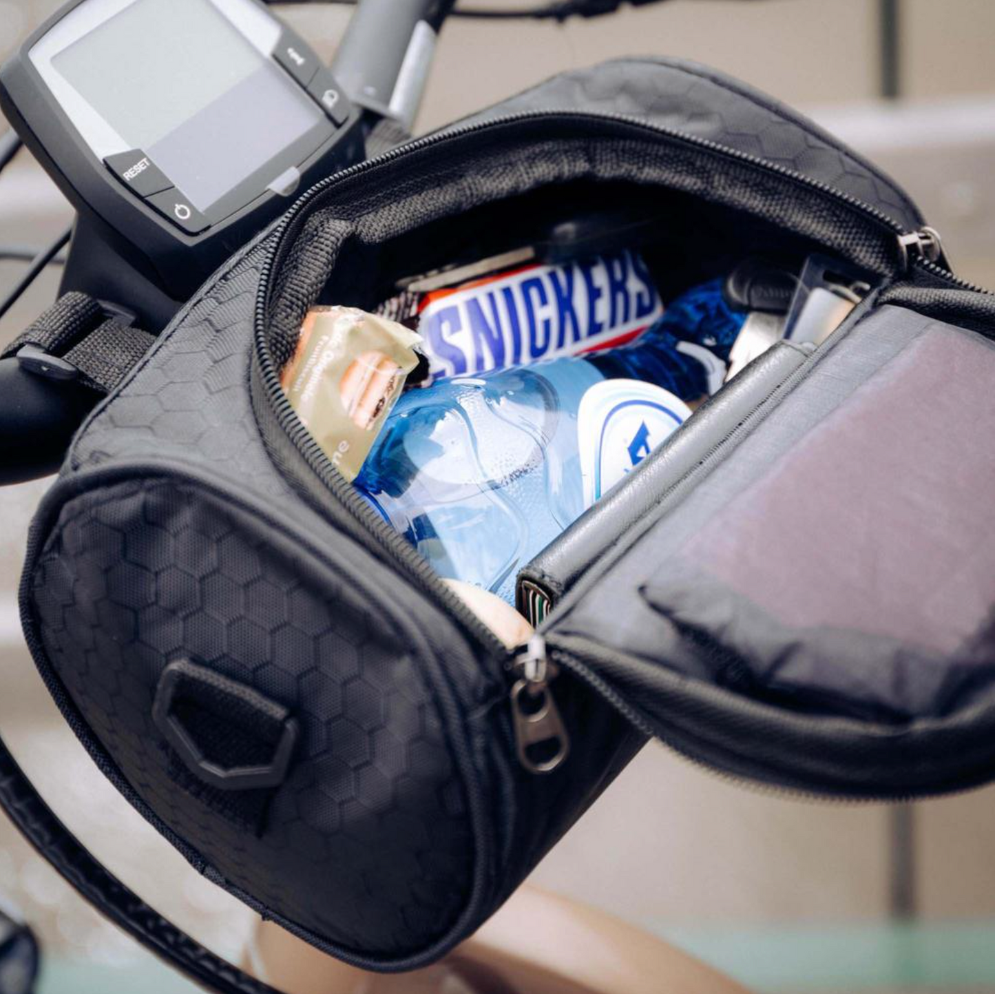 Waterproof Bike Frame Bag with Touchscreen Window – Universal Smartphone Holder for Cycling, MTB & Road Bikes
