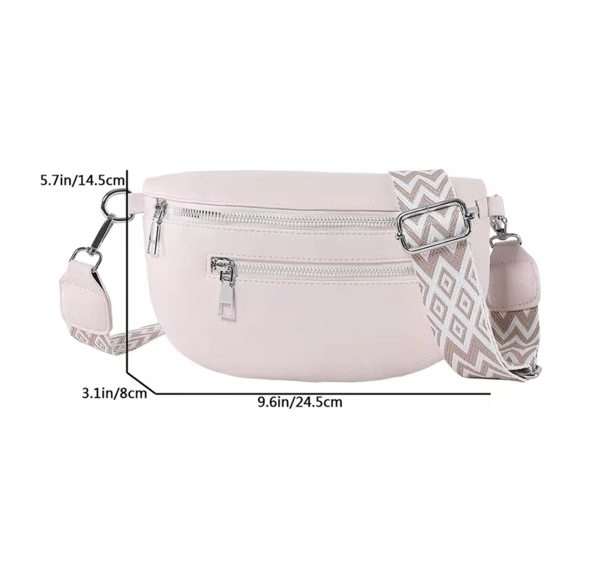 Black Quilted Belt Bag with Gold Hardware – Versatile Crossbody Waist Bag for Women