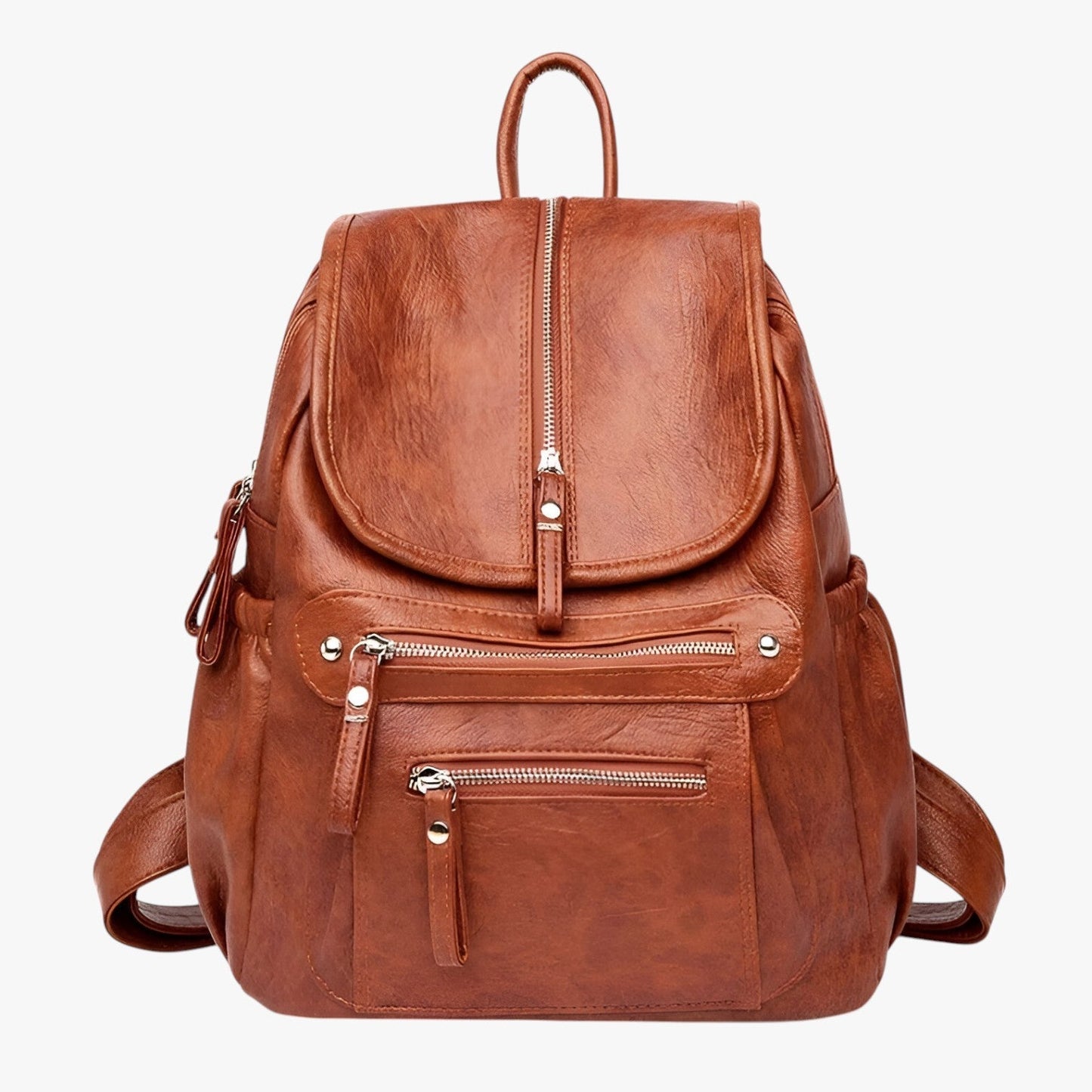 Stylish PU Leather Women's Backpack – Spacious, Waterproof & Comfortable