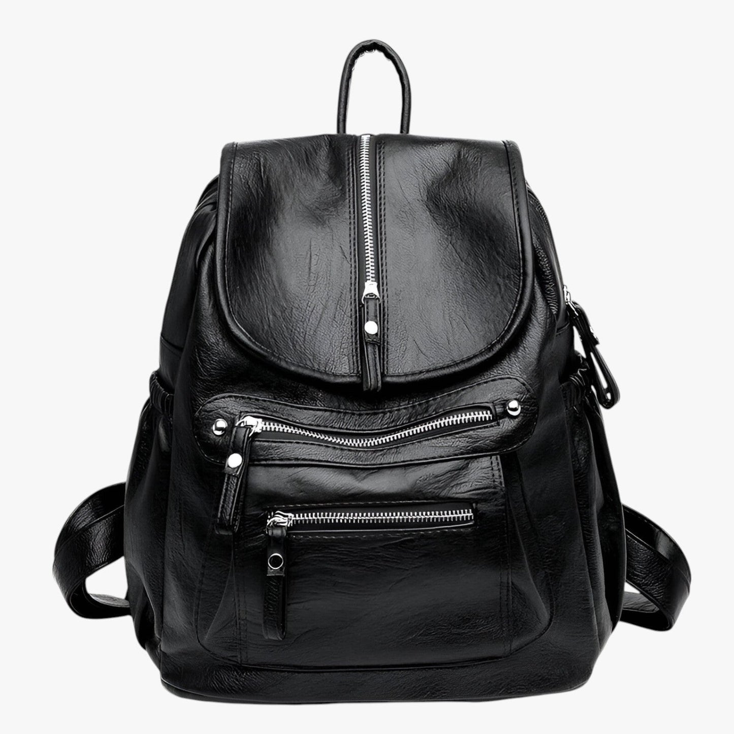 Stylish PU Leather Women's Backpack – Spacious, Waterproof & Comfortable