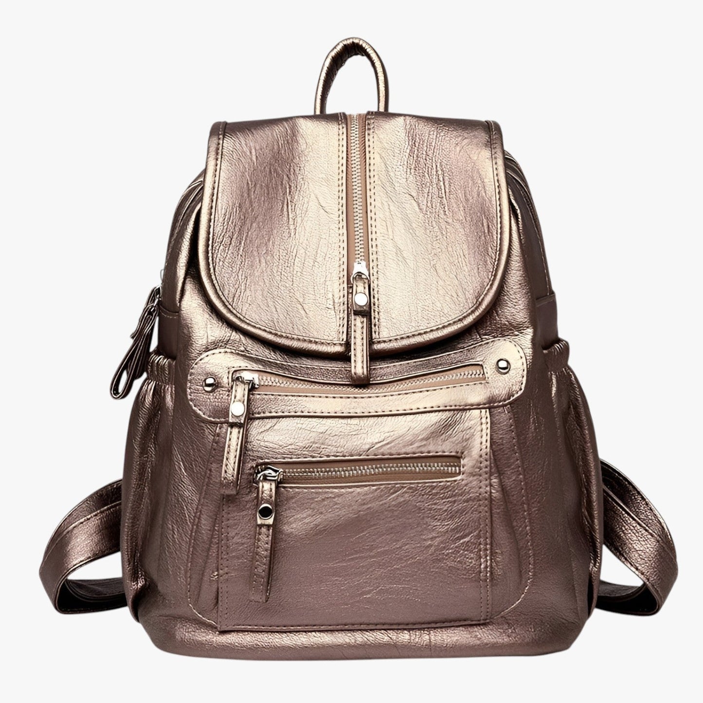Stylish PU Leather Women's Backpack – Spacious, Waterproof & Comfortable