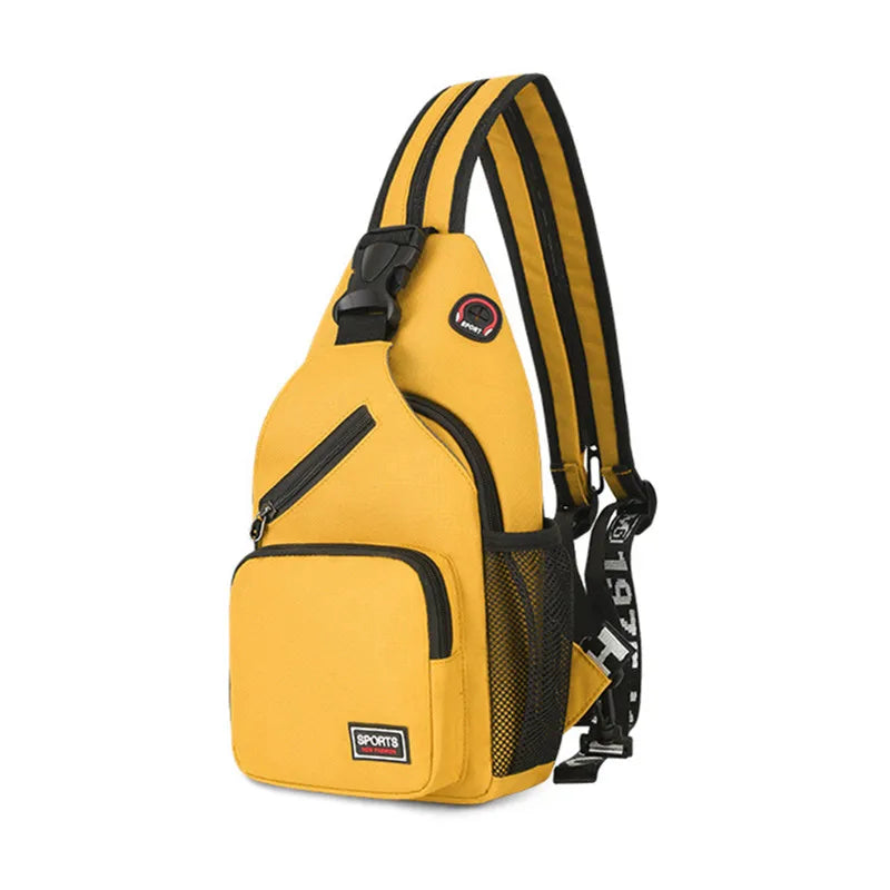 Sporty Crossbody Backpack – Compact, Practical & Comfortable Sling Bag for Daily Use