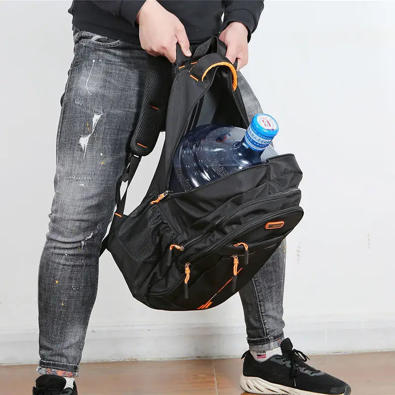 Waterproof 15.6" Laptop Backpack with USB Charging Port – Ergonomic Anti-Theft Backpack for Work, School & Travel