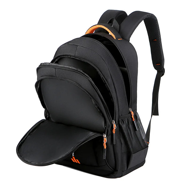 Waterproof 15.6" Laptop Backpack with USB Charging Port – Ergonomic Anti-Theft Backpack for Work, School & Travel
