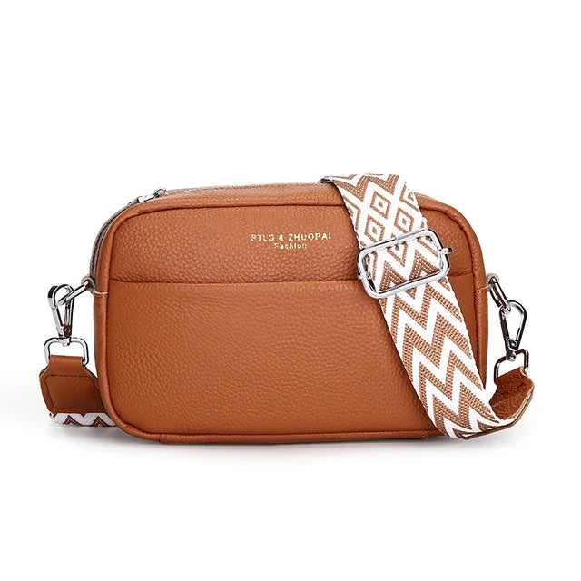 Genuine Leather Crossbody Bag for Women Premium Shoulder Purse