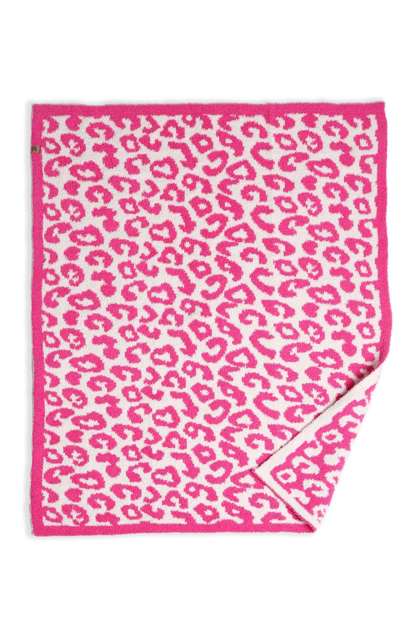 Soft Leopard Print Kids Fleece Blanket – Cozy Microfiber Throw for Nursery & Play