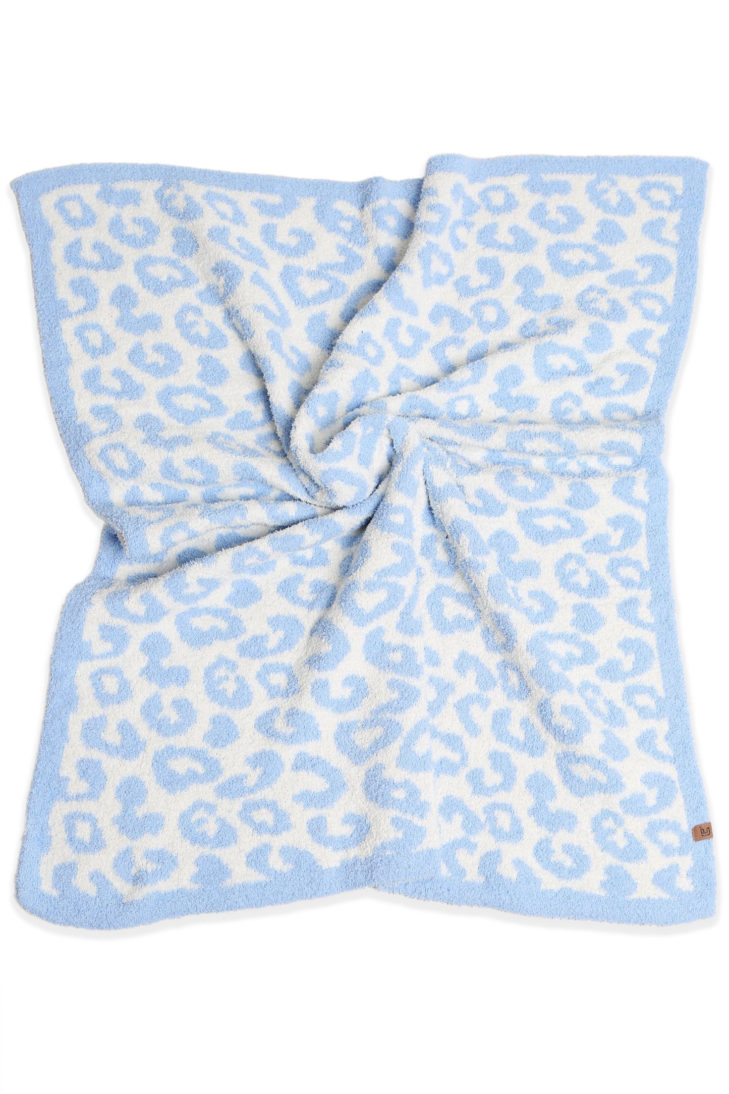 Soft Leopard Print Kids Fleece Blanket – Cozy Microfiber Throw for Nursery & Play