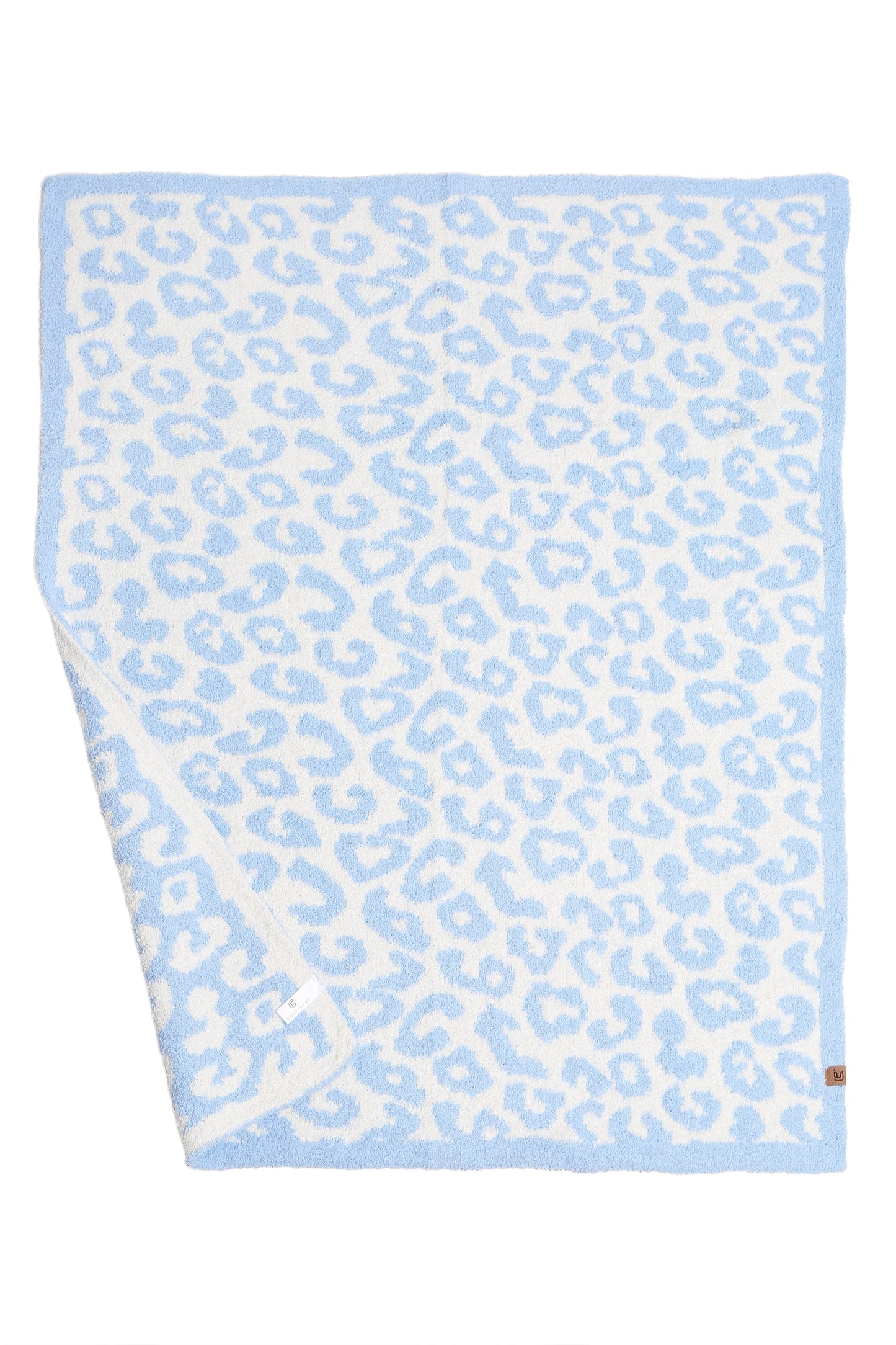 Soft Leopard Print Kids Fleece Blanket – Cozy Microfiber Throw for Nursery & Play