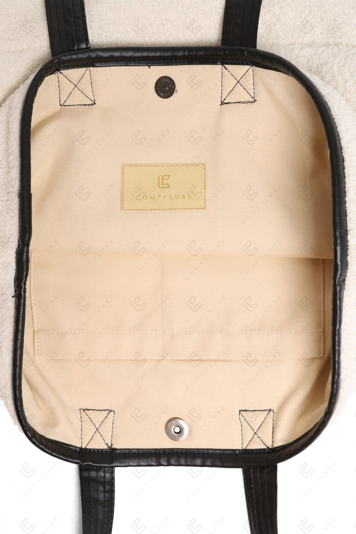 Happy Face Tote Bag – Spacious & Soft Smiley Print Shopper