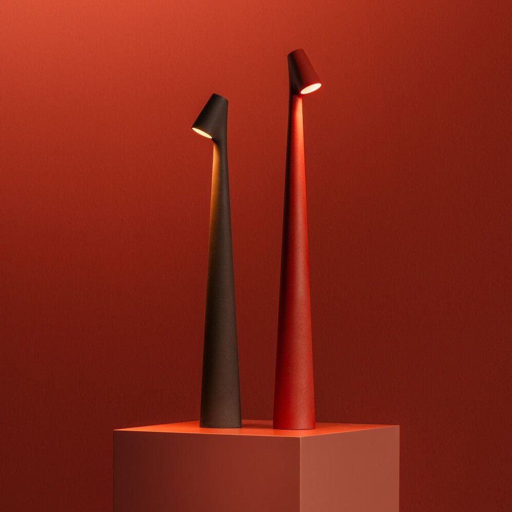 Modern LED Candle-Style Table Lamp – Dimmable & Wireless | Elegant Ambient Lighting