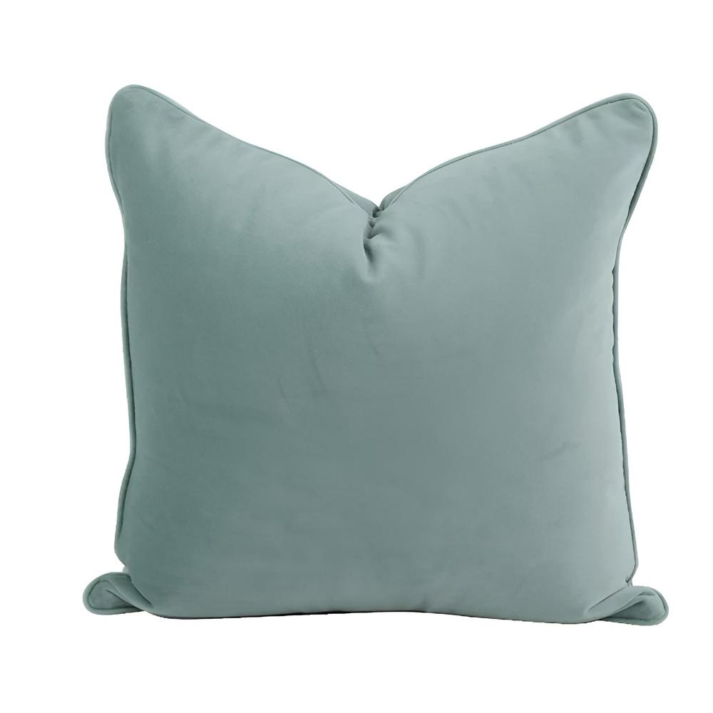 Luxury Velvet Cushion Cover – Soft Flannel Decorative Throw Pillow for Sofa, Bed, or Chair – Available in Multiple Colors