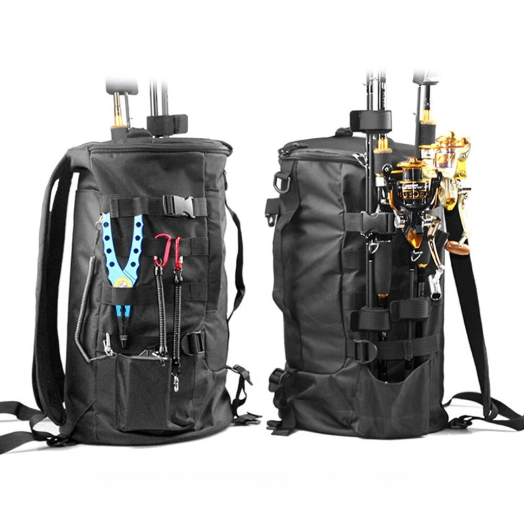 Fishing Backpack with Rod Holders – Spacious, Durable & Water-Resistant
