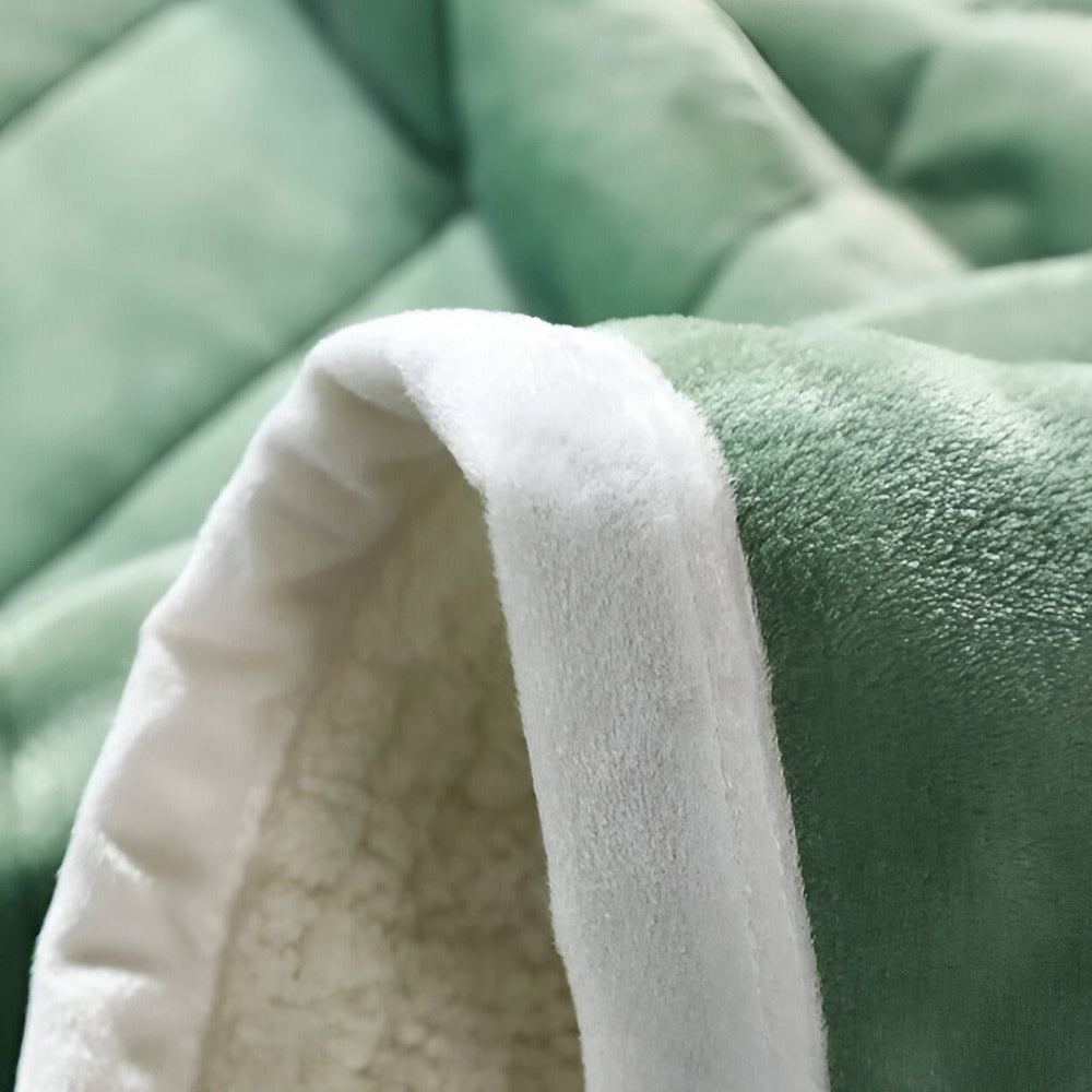 Ultra-Soft Sherpa Fleece Blanket – Cozy Throw for Winter, Sofa, and Bed – Machine Washable, Multiple Sizes