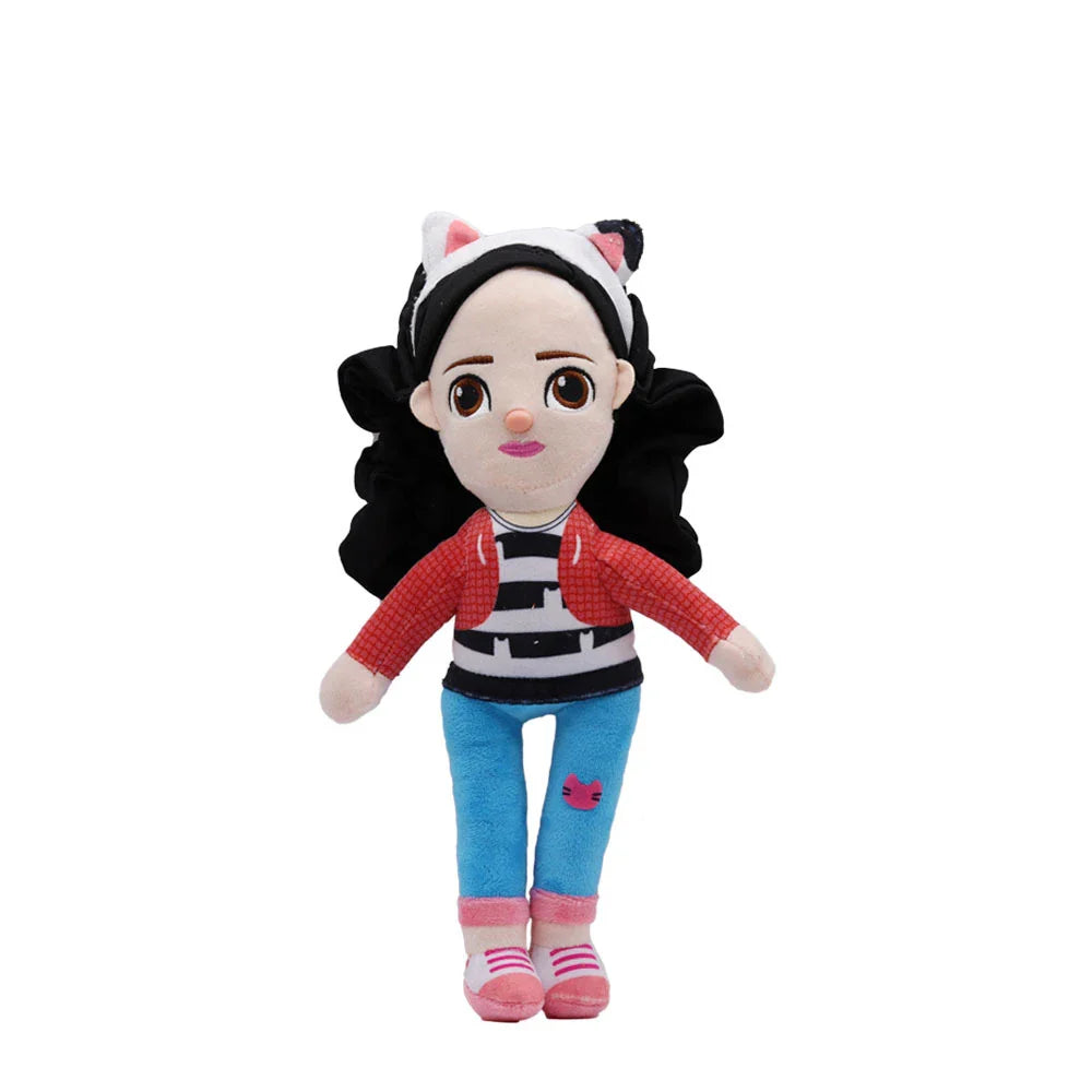 Gabby’s Dollhouse Plush Toy – Soft Cartoon Character Stuffed Doll for Kids