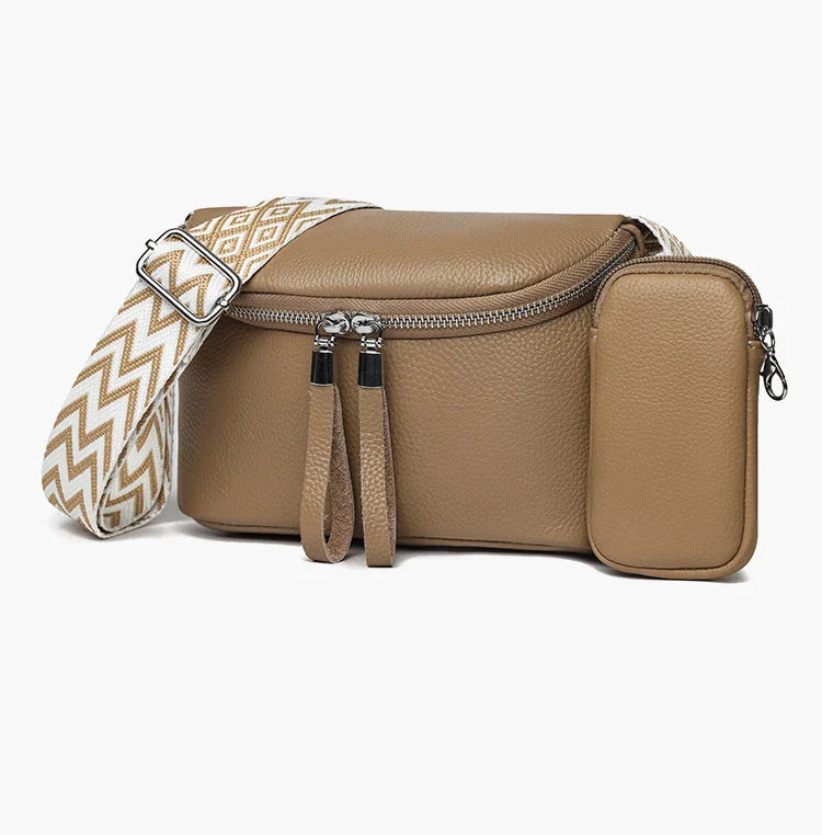 Trendy Crossbody Bag with Extra Pouch – Stylish, Compact & Practical Shoulder Purse