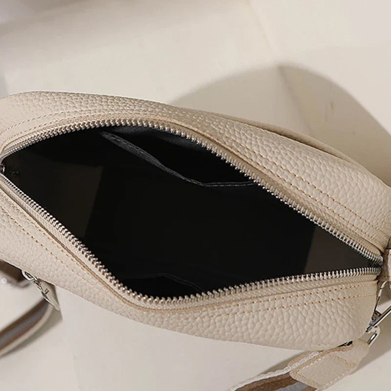 Beige Shoulder Bag for Women – Compact, Stylish & Practical Everyday Handbag