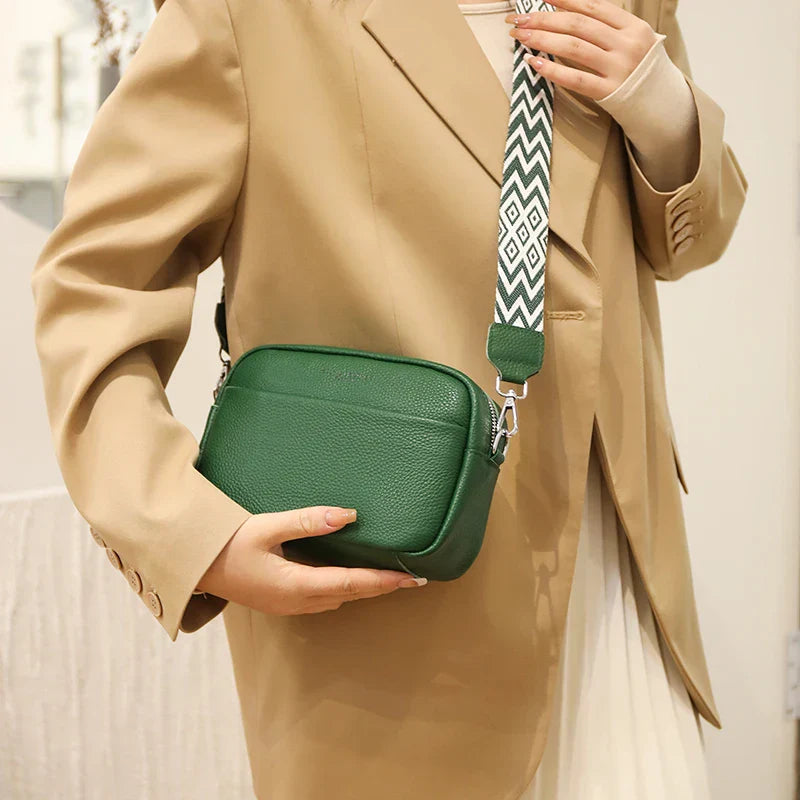 Genuine Leather Crossbody Bag for Women Premium Shoulder Purse