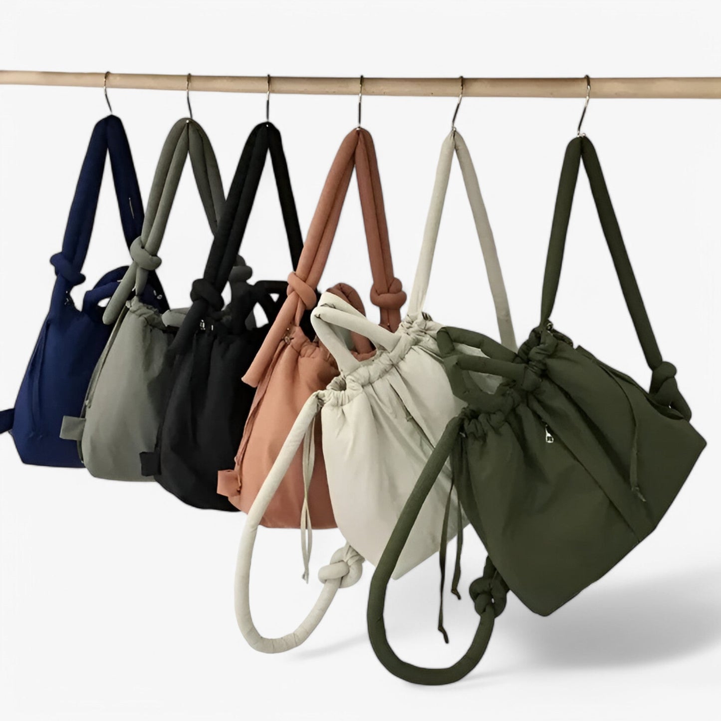Puffy Tote Backpack – Stylish & Versatile Quilted Handbag
