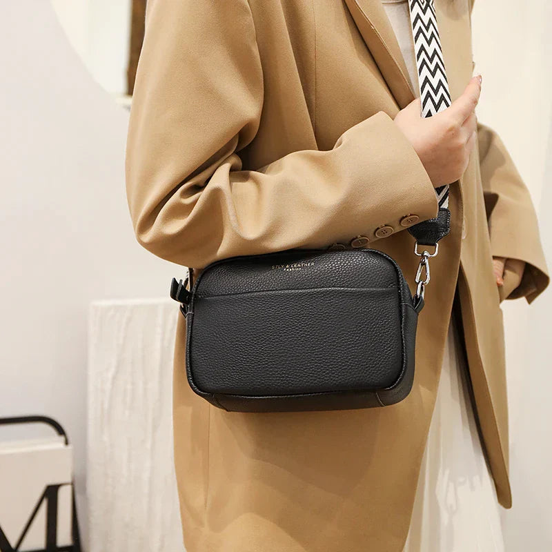 Genuine Leather Crossbody Bag for Women Premium Shoulder Purse