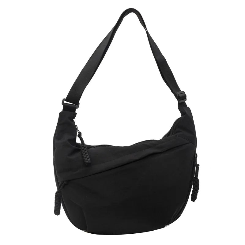Beige Hobo Crossbody Bag – Spacious, Stylish & Comfortable Everyday Tote