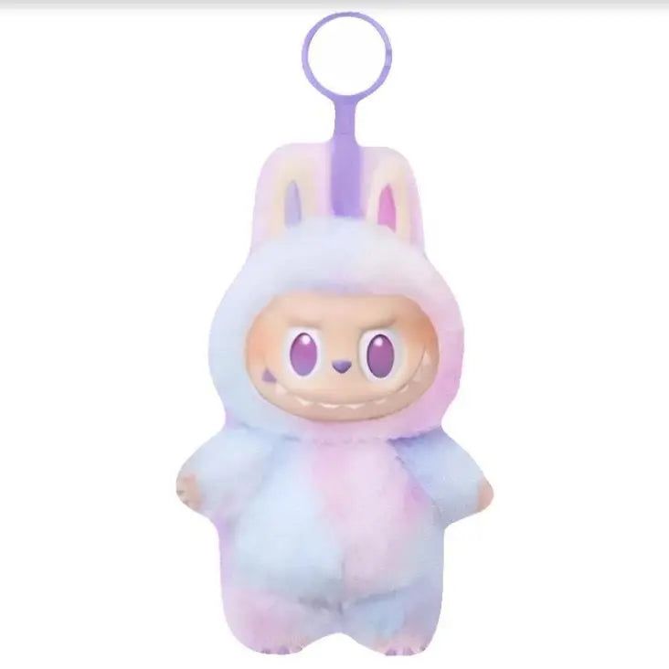 Mini Labubu Keychain – Cute Plush Bag Charm & Key Holder