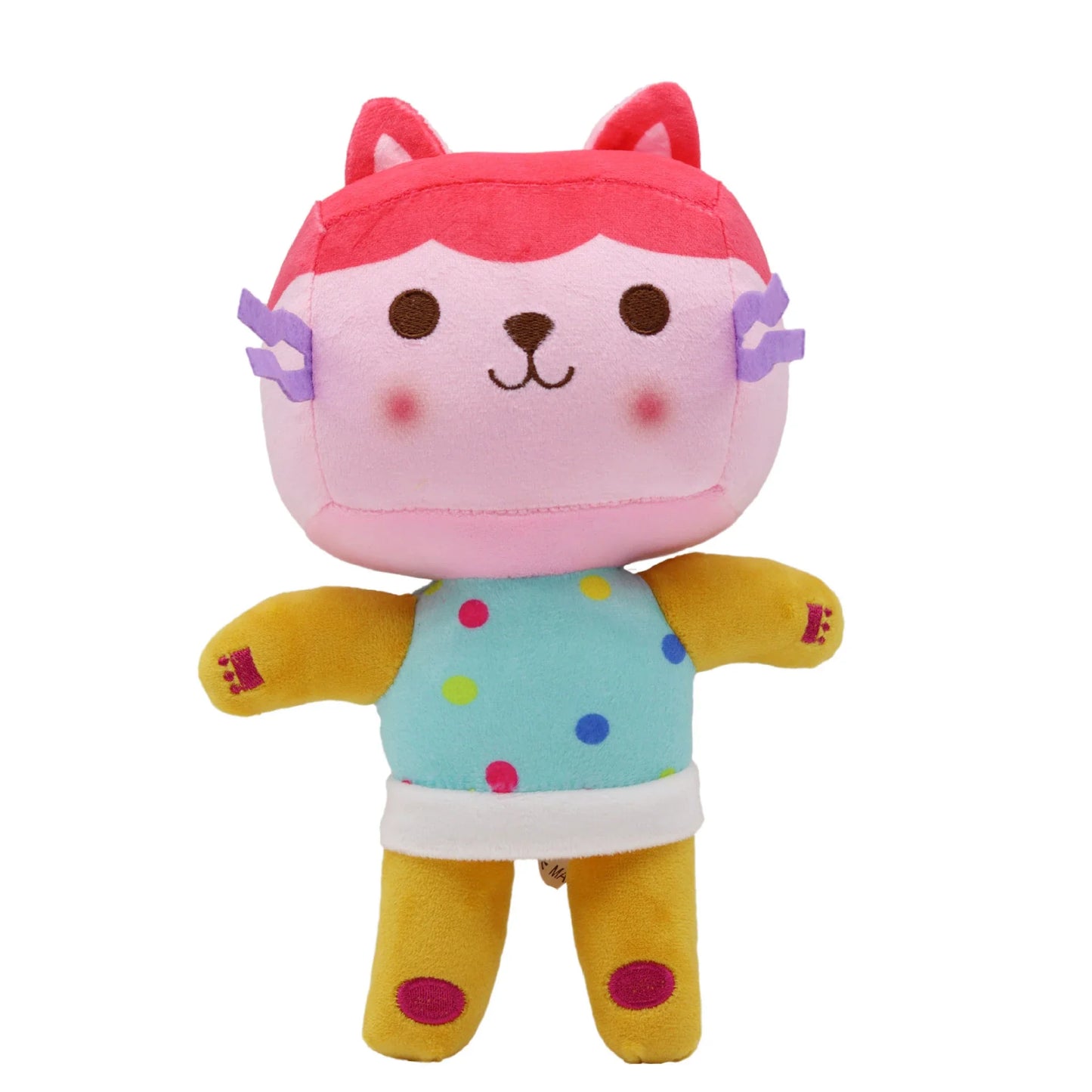 Gabby’s Dollhouse Plush Toy – Soft Cartoon Character Stuffed Doll for Kids