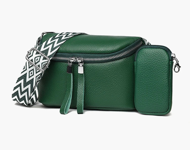 Trendy Crossbody Bag with Extra Pouch – Stylish, Compact & Practical Shoulder Purse