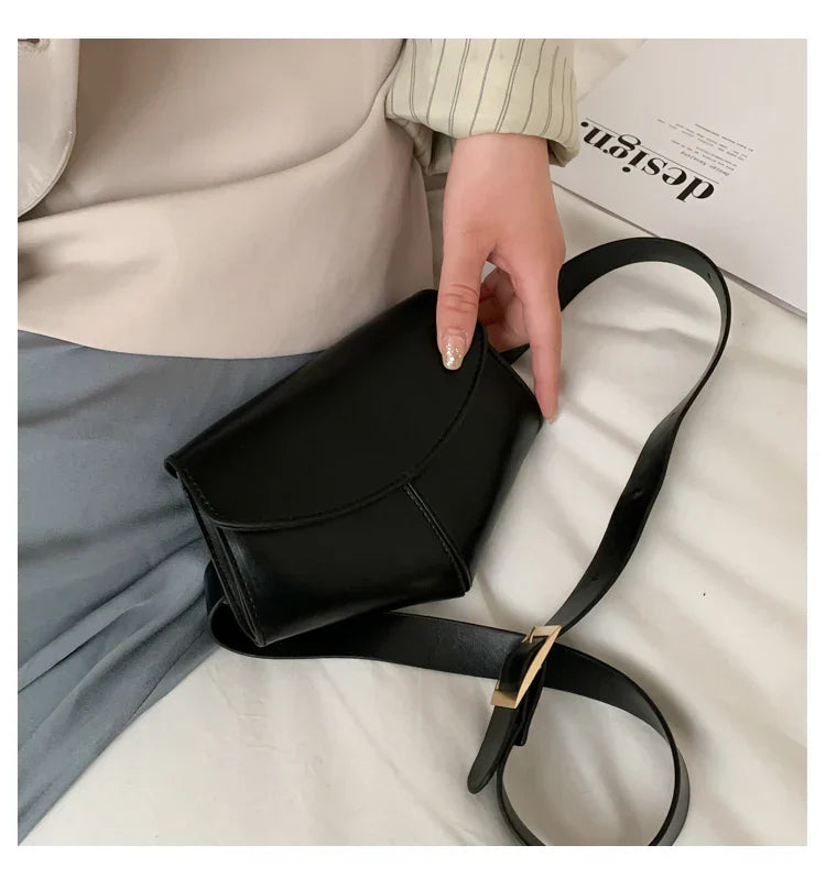 Minimalist Adjustable Belt Bag for Women – Chic Waist Bag / Crossbody Fanny Pack