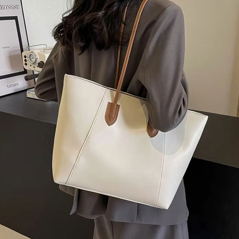 Leather Shopper Tote Bag – Stylish, Spacious & Durable for Work & Travel