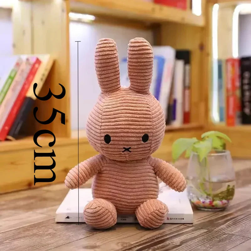 Miffy Corduroy Plush Rabbit – Soft Baby & Kids Knuffel | Cute Nursery Gift