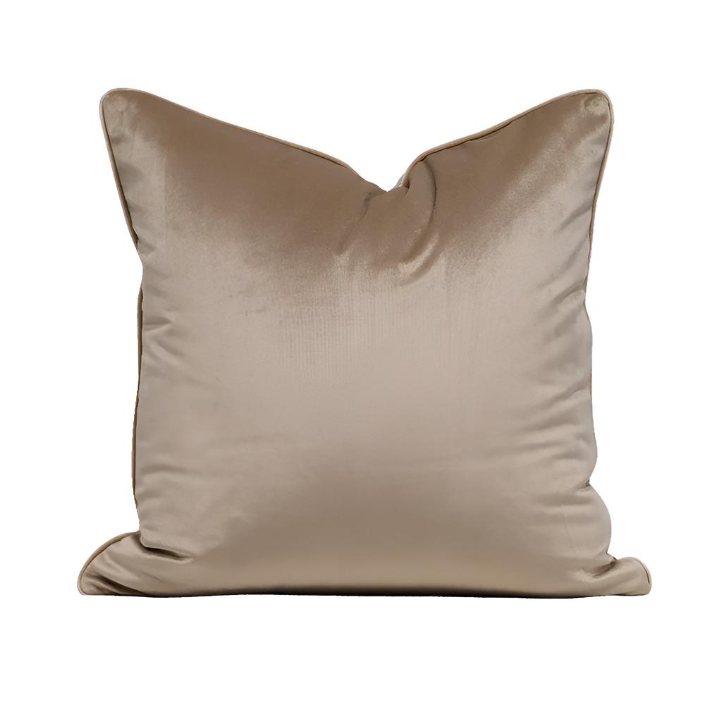 Luxury Velvet Cushion Cover – Soft Flannel Decorative Throw Pillow for Sofa, Bed, or Chair – Available in Multiple Colors