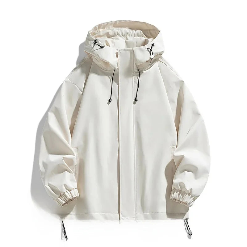 Men’s Plus Size Hooded Ski Jacket – Winter Waterproof Snow Coat