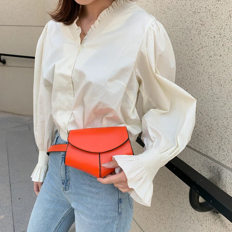 Minimalist Adjustable Belt Bag for Women – Chic Waist Bag / Crossbody Fanny Pack