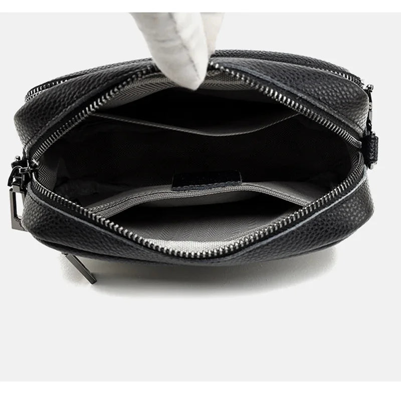 Trendy Women's Crossbody Bag with Wide Strap & Mini Pouch – Stylish & Practical for Daily Use