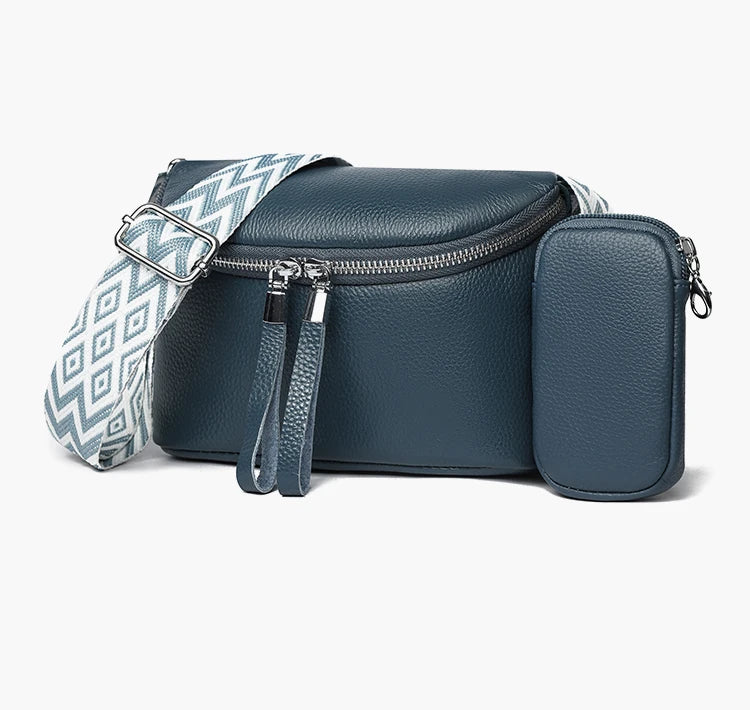 Trendy Crossbody Bag with Extra Pouch – Stylish, Compact & Practical Shoulder Purse