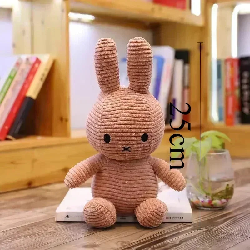 Miffy Corduroy Plush Rabbit – Soft Baby & Kids Knuffel | Cute Nursery Gift