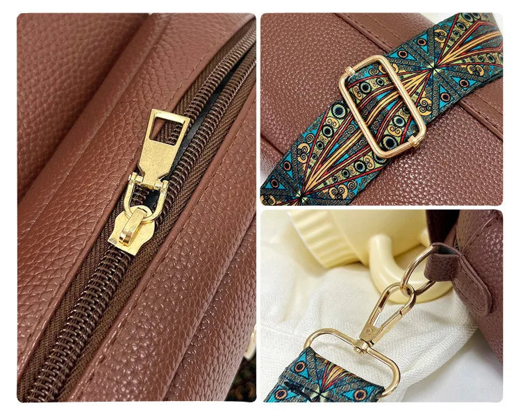 Vegan Leather Crossbody Bag for Women – Adjustable Strap – Chic & Practical Design