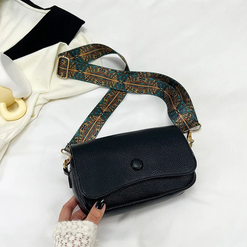 Vegan Leather Crossbody Bag for Women – Adjustable Strap – Chic & Practical Design