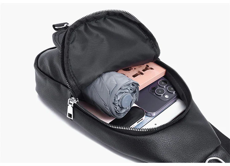 Modern Minimalist Compact Crossbody Sling Bag – Small Shoulder Bag with Adjustable Strap for Everyday Use
