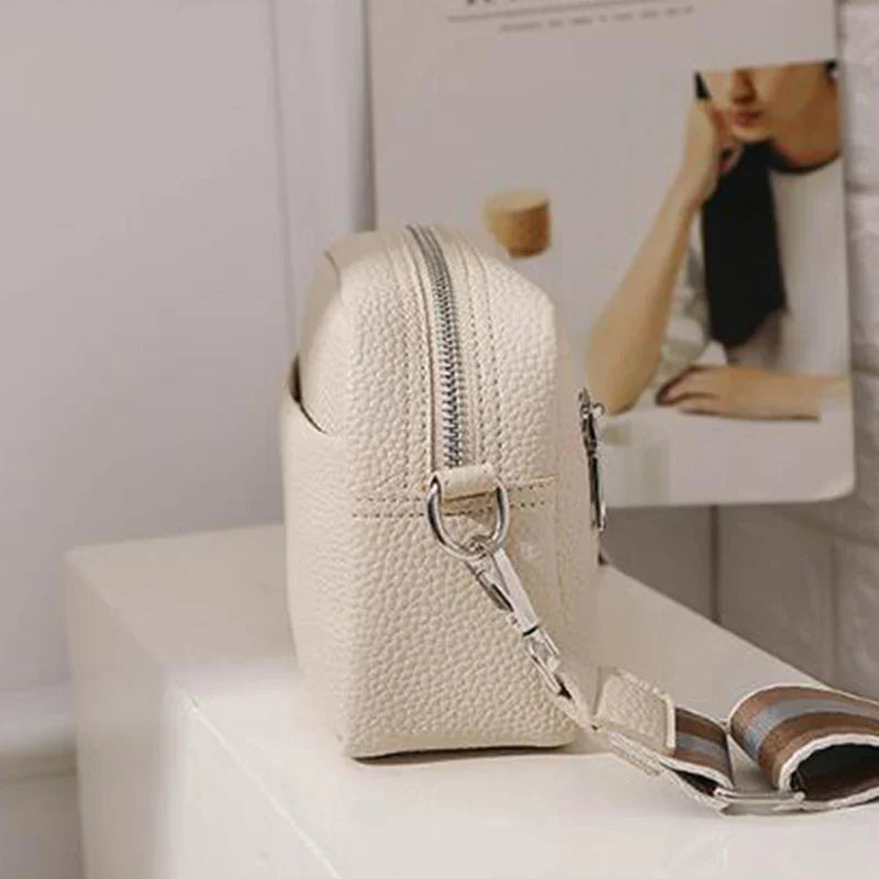Beige Shoulder Bag for Women – Compact, Stylish & Practical Everyday Handbag