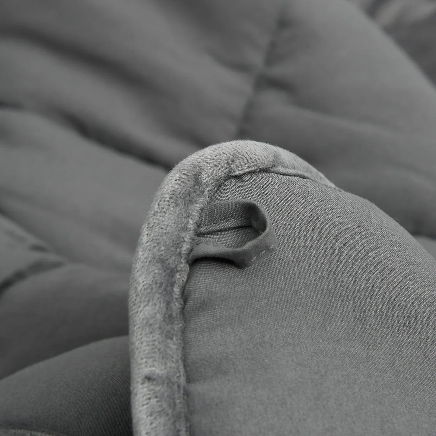 Grey Weighted Blanket – Deep Pressure Therapy for Better Sleep & Stress Relief