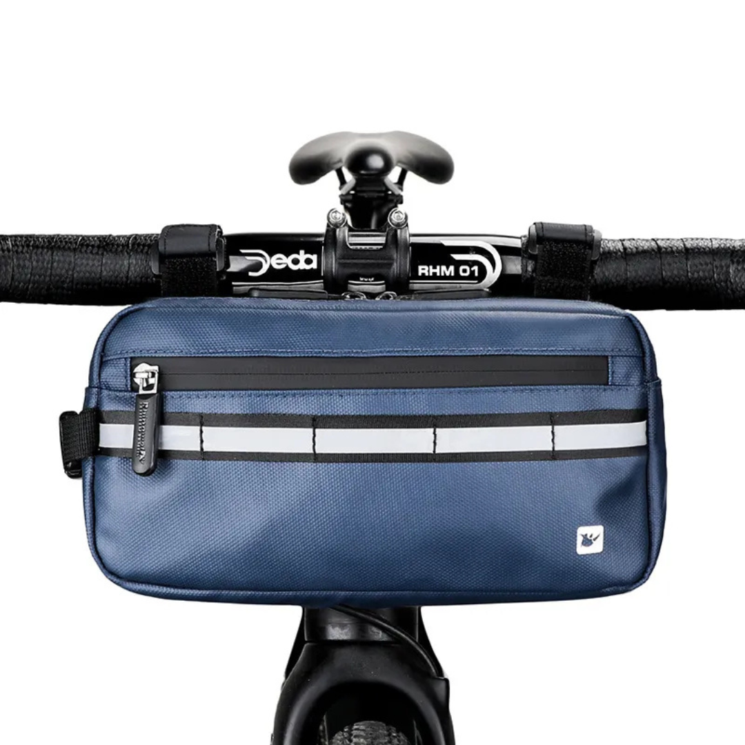 Waterproof Handlebar Bike Bag – 4L Bicycle Pouch with Zipper Closure