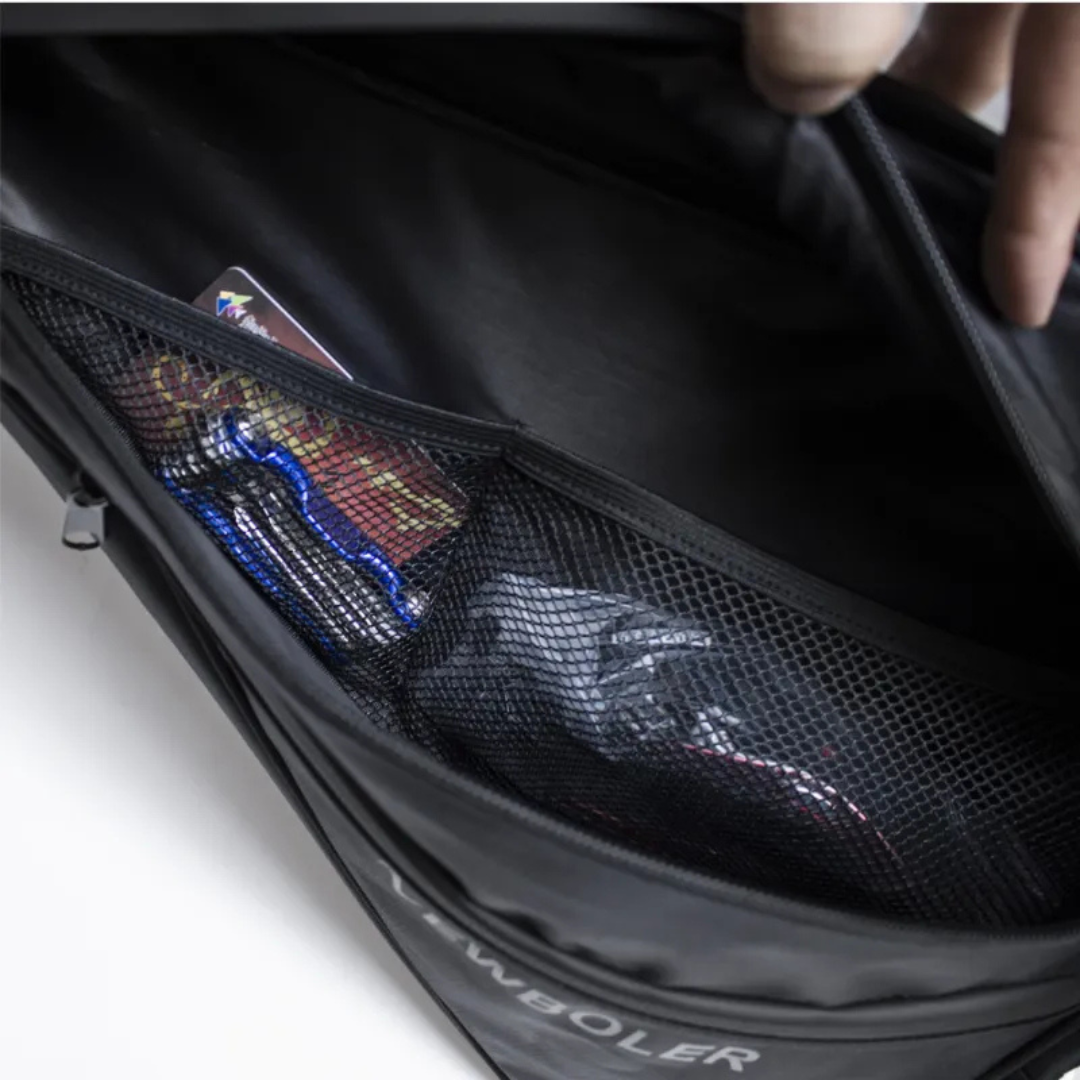 Waterproof Bike Frame Bag – Slim Triangle Pouch with Zipper & Large Storage Space