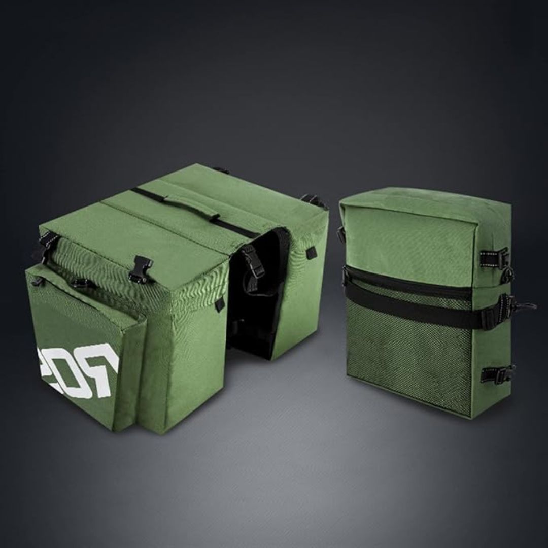 Waterproof Double Bike Pannier – Large Capacity, Reflective & Adventure-Ready